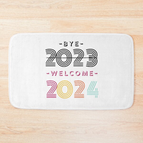 Item preview, Goodbye 2023 Welcome 2024  designed and sold by ArtBreez.