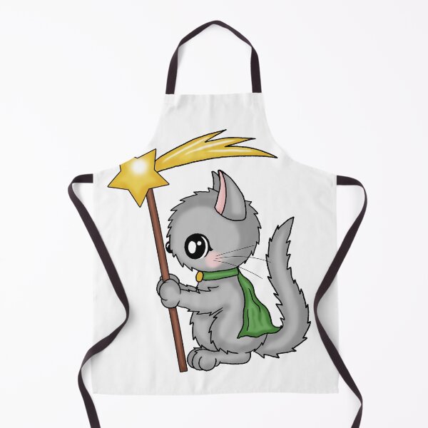Item preview, cute christmas cat with holy star  designed and sold by Pezi-Creation.
