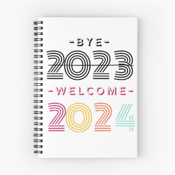 Item preview, Goodbye 2023 Welcome 2024  designed and sold by ArtBreez.