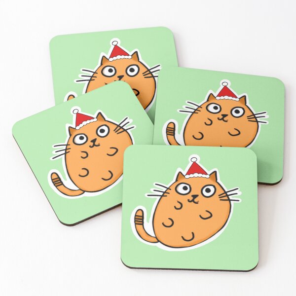 Item preview, potato cat Christmas designed and sold by Brittany  Sanchez.