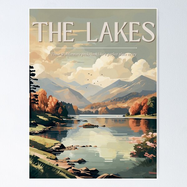 "the lakes taylor swift poster, sticker" Poster for Sale by Daylight Co