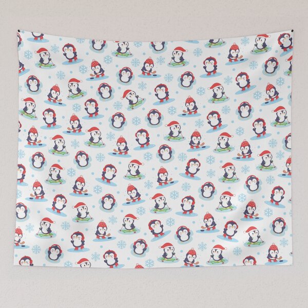Item preview, Cute Winter Penguin Pattern designed and sold by Eliza Fortney.