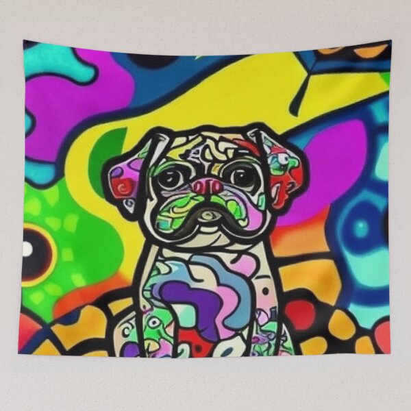 Item preview, The Pug designed and sold by cfbennettmedia.