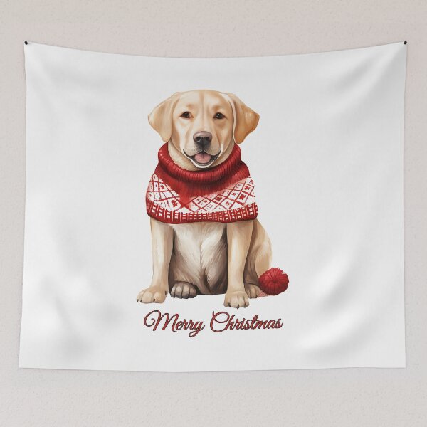 Item preview, Labrador Christmas Dog designed and sold by Tamcikaa.