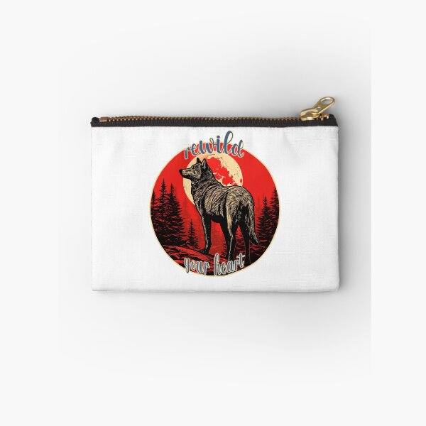 Item preview, Rewild Your Heart - Coyote Wolf Nature  designed and sold by Bug & Brush.