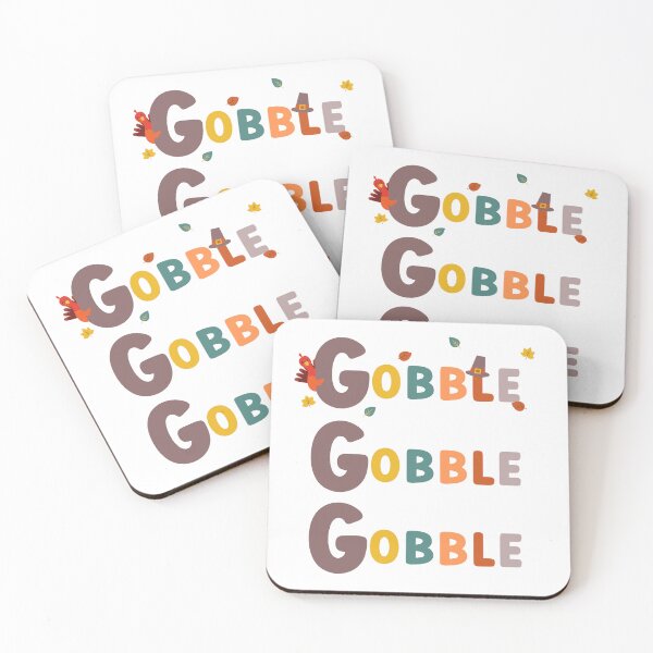 Item preview, Turkey Day Cute Gobble Gobble Thanksgiving Graphic  designed and sold by ColorfulKiddos.