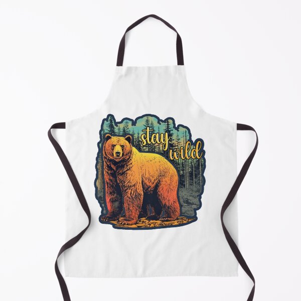 Item preview, Stay Wild - Bear, Nature, Hiking, Forest designed and sold by Bug & Brush.