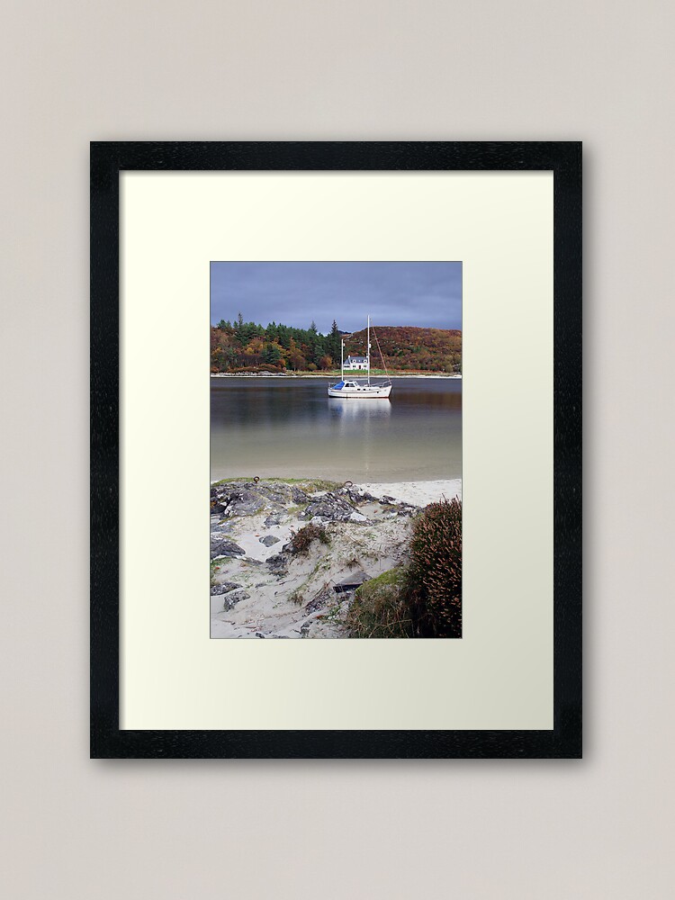 Alternate view of House between the masts Framed Art Print