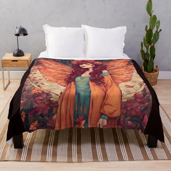 Item preview, Becca- Autumn Abstract Fairy designed and sold by FaerieFusion.