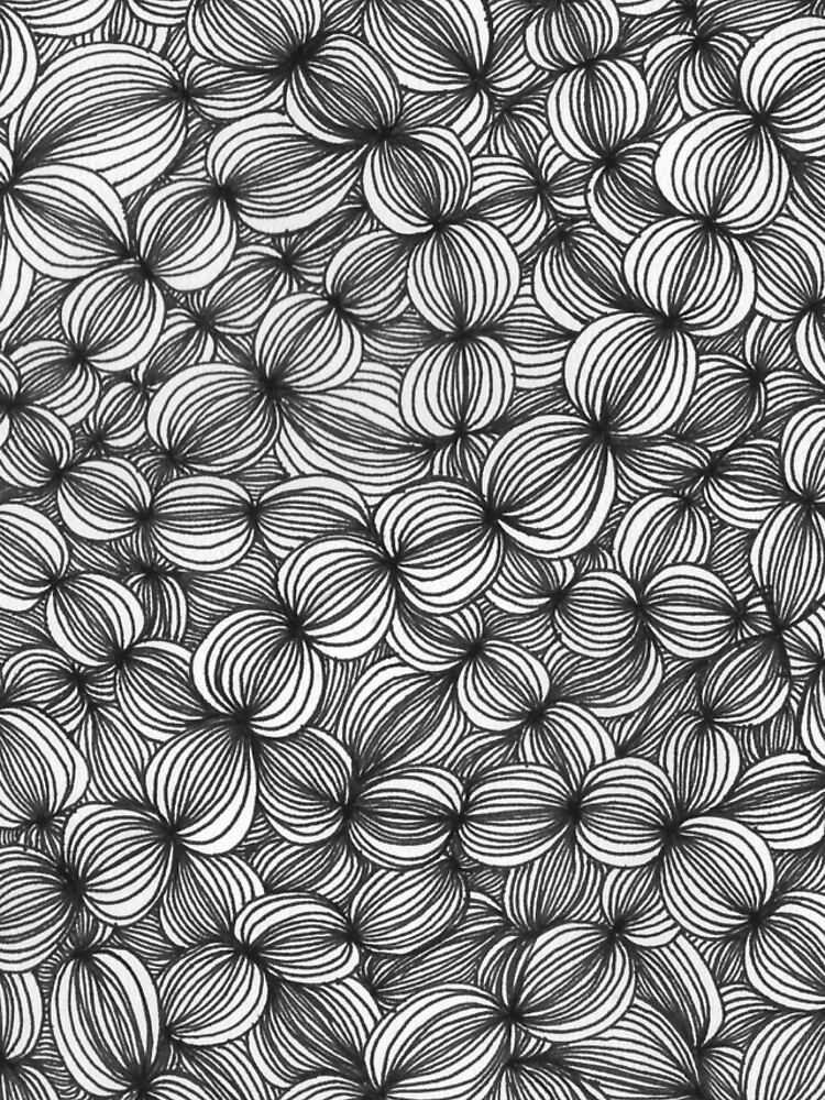 Thumbnail 4 of 4, iPhone Case, Swirling Bubble Rope Pattern designed and sold by SickChickDesign.
