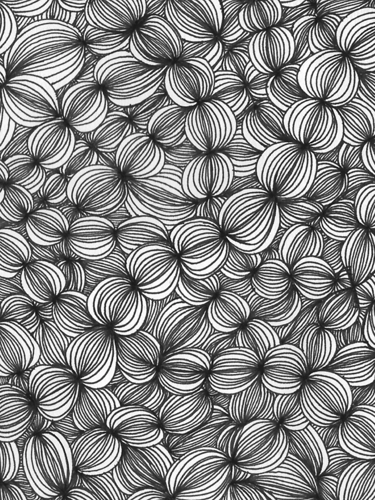 Thumbnail 4 of 4, iPhone Case, Swirling Bubble Rope Pattern designed and sold by SickChickDesign.
