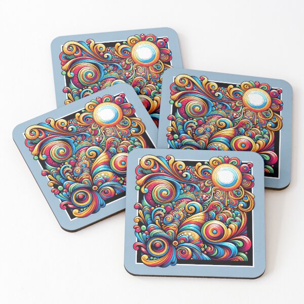 Item preview, Colorful Psychedelic Pattern designed and sold by Frippa.
