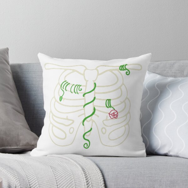 Item preview, ribcage with flowers design designed and sold by fishberculosis.