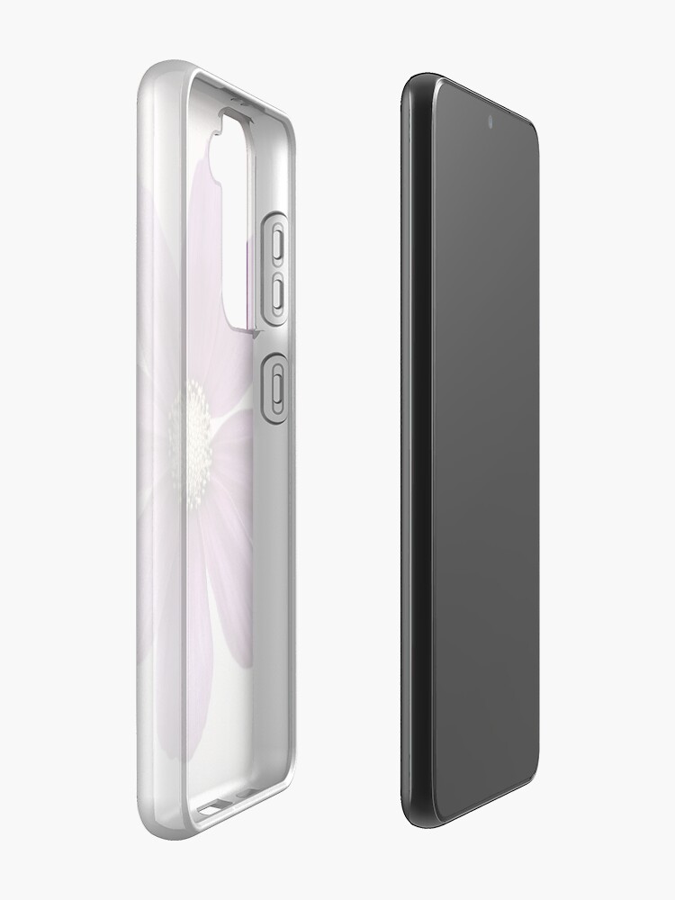 Alternate view of Purple Cosmos Flower Case & Skin for Samsung Galaxy