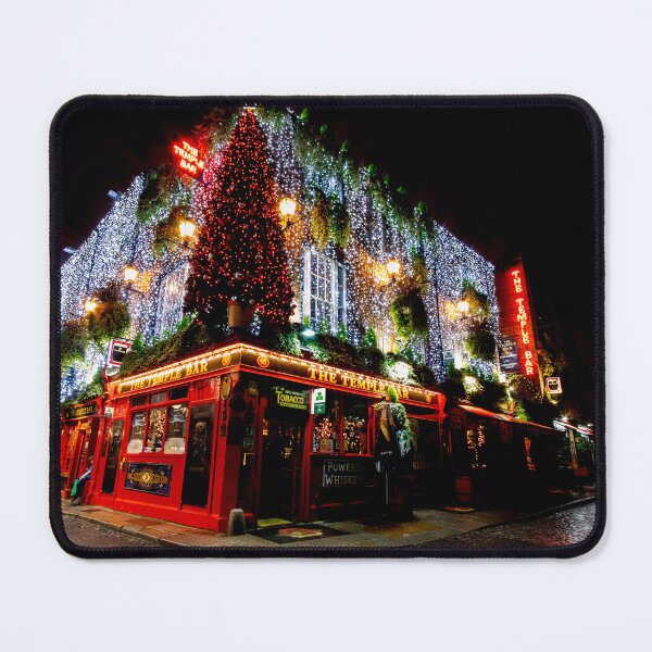 Item preview, Christmas at Temple Bar after dark designed and sold by Camille Bouchard.