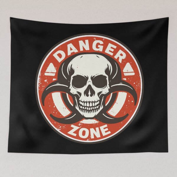 Item preview, Biohazard Danger Zone designed and sold by TomFrontierArt.