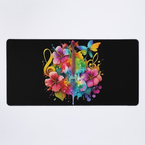 Item preview, Colorful cello in flowers designed and sold by LuckyFamily.