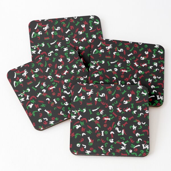 Item preview, Christmas Colors Pattern designed and sold by ClearAndHappy.