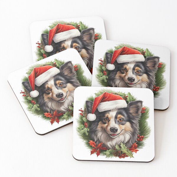 Item preview, Keeshond Christmas designed and sold by Arthoughts.