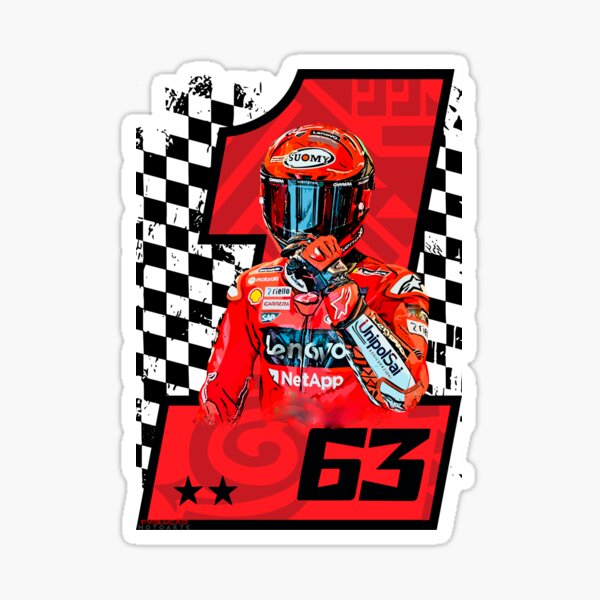 2 Stickers perso carénages - Moto GP - Circuit