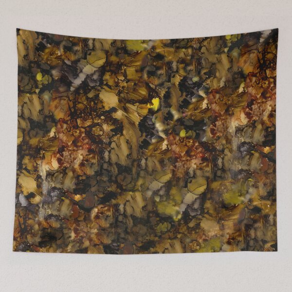 Item preview, Nature Textures,  Abstract Alcohol ink in Earth tones  designed and sold by Sue Zipkin.