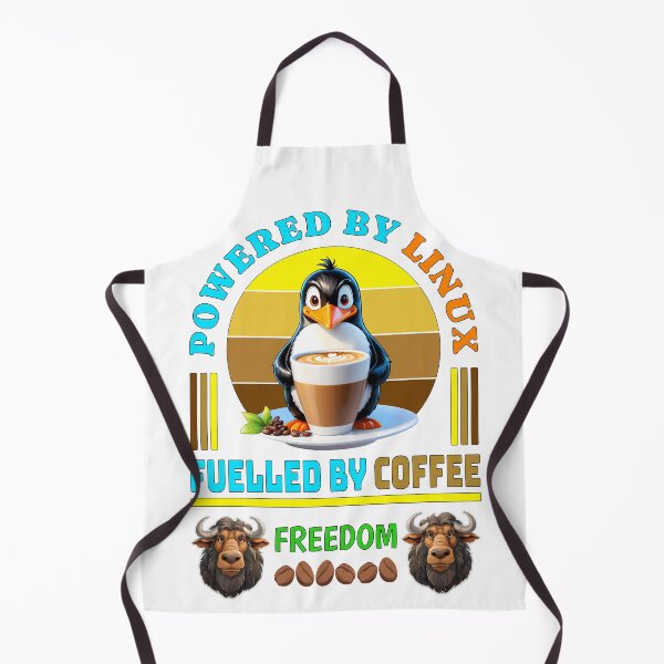 Item preview, Powered By Linux, Fuelled By Coffee designed and sold by Image-Caption.