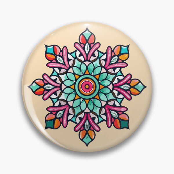 Item preview, Colorful Indian Rangoli Design & Pattern designed and sold by Jollys-ArtShop.