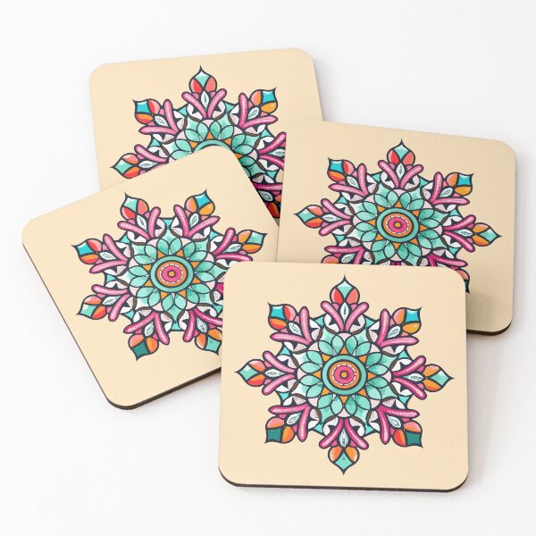 Item preview, Colorful Indian Rangoli Design & Pattern designed and sold by Jollys-ArtShop.