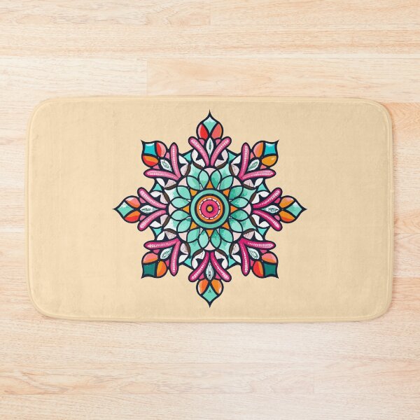 Item preview, Colorful Indian Rangoli Design & Pattern designed and sold by Jollys-ArtShop.