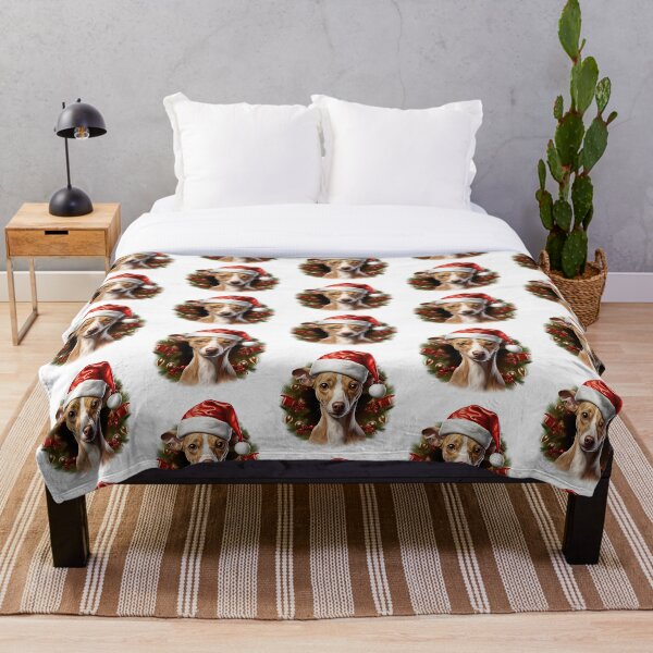 Item preview, Italian Greyhound Christmas designed and sold by Arthoughts.