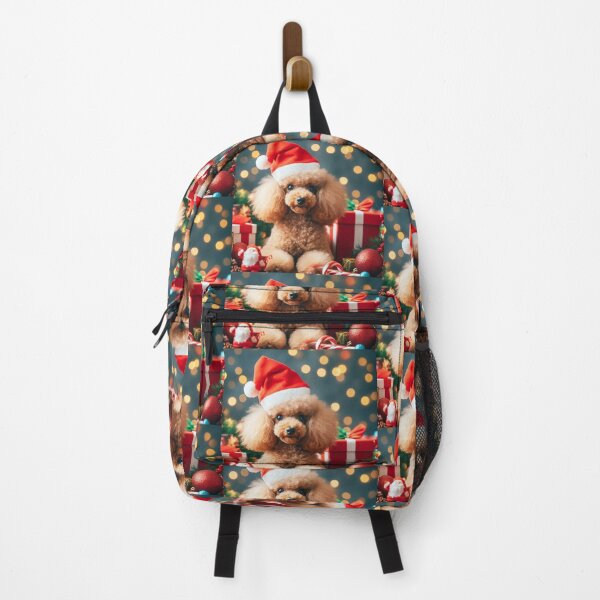 Item preview, Miniature Poodle Christmas, designed and sold by fatbanana.