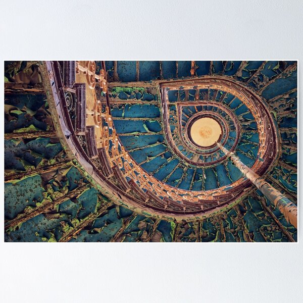 Item preview, Abandoned Spiral Staircase designed and sold by Digital Sanctuary.