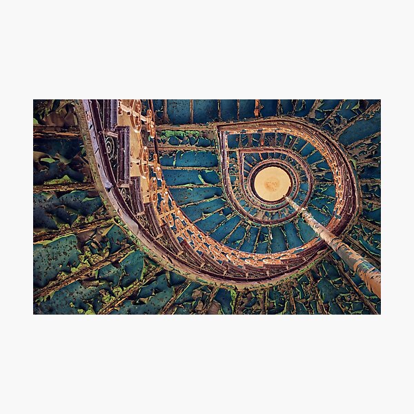 Item preview, Abandoned Spiral Staircase designed and sold by Digital Sanctuary.
