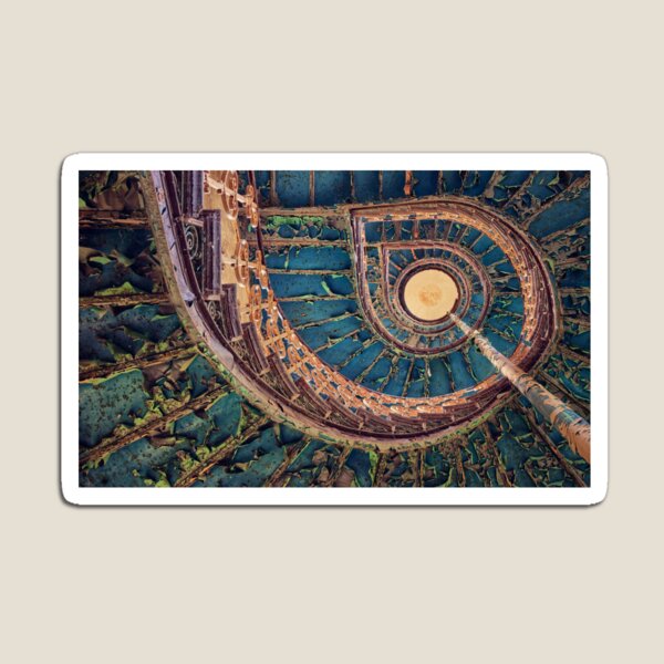 Item preview, Escalera de caracol abandonada designed and sold by Digital Sanctuary.