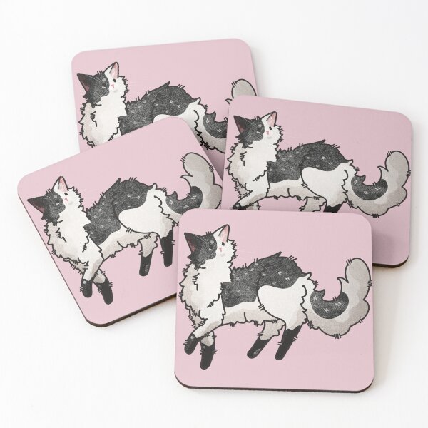Item preview, Tuxedo Norwegian Forest Cat  - Cat lovers gifts designed and sold by FelineEmporium.