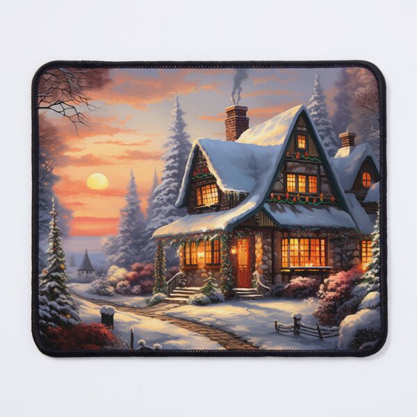 Item preview, Beautiful Snowy Christmas Scenery designed and sold by Eponine6.