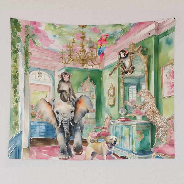 Item preview, Elephant in the room designed and sold by SophieClimaArt.