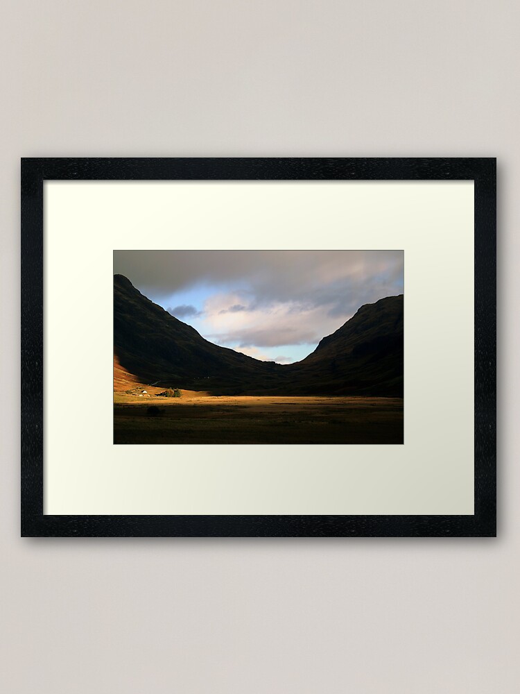 Alternate view of Glencoe Light Framed Art Print