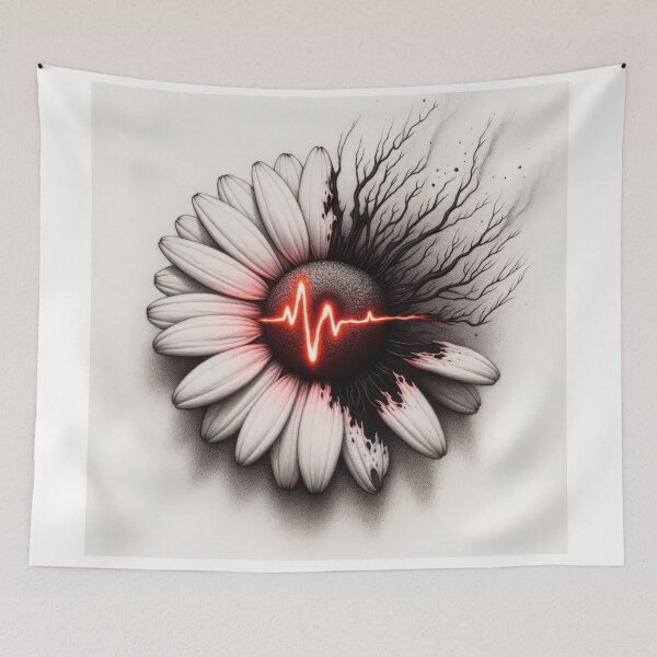 Item preview, Flower Ash Beats of Life designed and sold by mkydee.