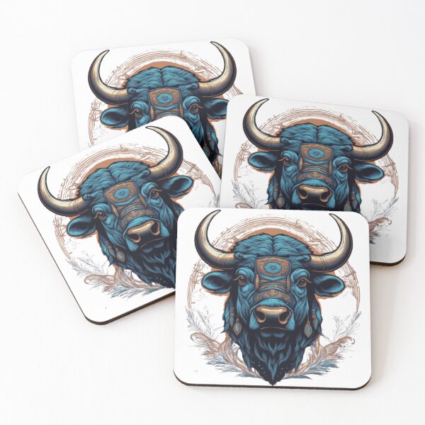 Item preview, spiritual bull, strength, resistance and determination designed and sold by Jzook.