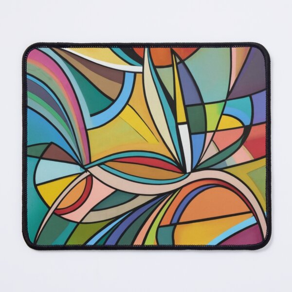 Item preview, Stain Glass Colorful Abstract Art  designed and sold by FashionIam.