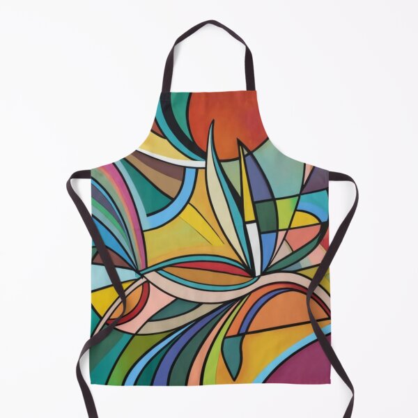 Item preview, Stain Glass Colorful Abstract Art designed and sold by FashionIam.