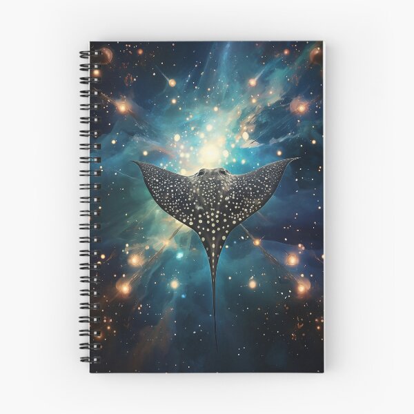 Item preview, eagle ray swimming in the space designed and sold by Remek-Design.