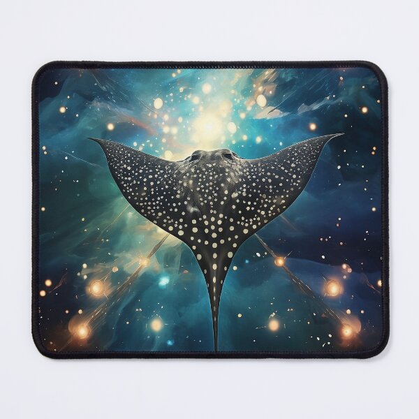 Item preview, eagle ray swimming in the space designed and sold by Remek-Design.