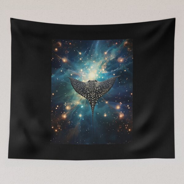 Item preview, eagle ray swimming in the space designed and sold by Remek-Design.