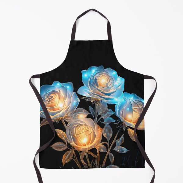 Item preview, Bioluminescent roses designed and sold by AI-Only Creations.