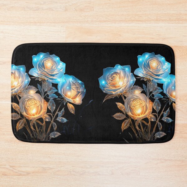 Item preview, Bioluminescent roses designed and sold by AI-Only Creations.