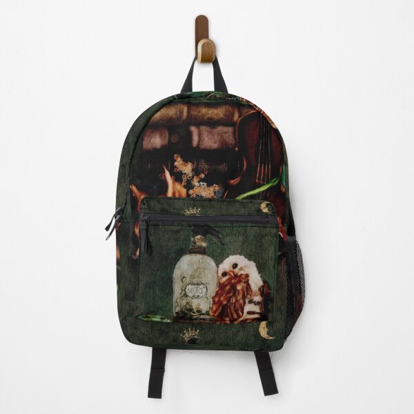 Item preview, Dark Academia Art : Persephone’s Music Room :Gothic Watercolor Violin Caramel Cake, Goblincore Frogs, Magical Barn Owl, and Fox Mask designed and sold by Monica Laipple.