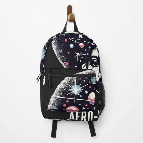 Item preview, Afrofuturism Embrace The Unknown Afro Girl designed and sold by KitonicTees.