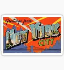 New York City Vintage Sticker